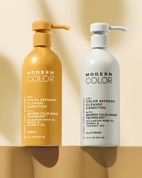 3-IN-1 HAIR COLOR REFRESH + CLEANSE + CONDITION - CHAMPAGNE BLONDE BUNDLE