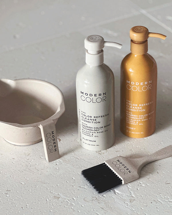 3-IN-1 HAIR COLOR REFRESH + CLEANSE + CONDITION - CHAMPAGNE BLONDE BUNDLE