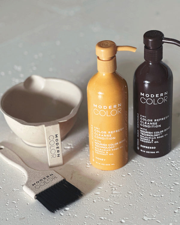 3-IN-1 HAIR COLOR REFRESH + CLEANSE + CONDITION - Chestnut Bundle (Espresso + Honey)