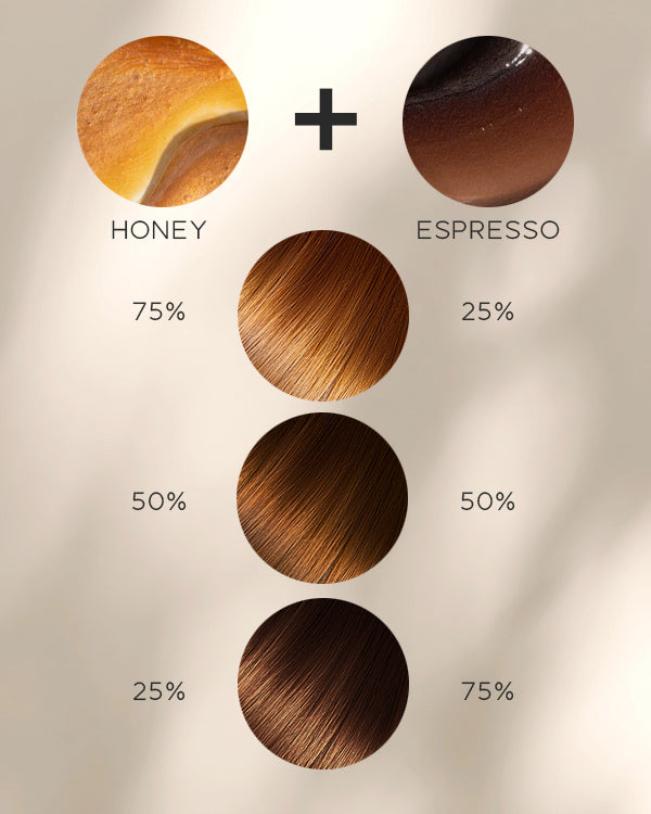 3-IN-1 HAIR COLOR REFRESH + CLEANSE + CONDITION - Chestnut Bundle (Espresso + Honey)