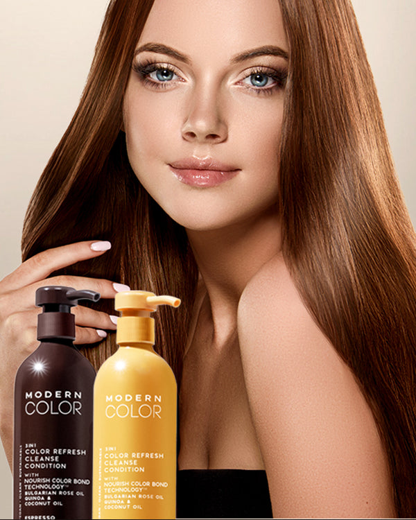 3-IN-1 HAIR COLOR REFRESH + CLEANSE + CONDITION - Chestnut Bundle (Espresso + Honey)