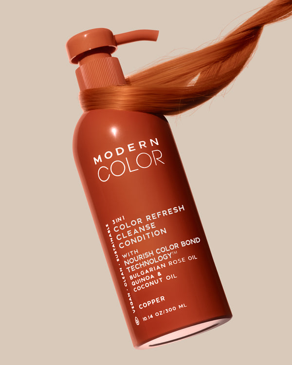 Color Conditioner Rinse 3-In-1 Color Refresh + Cleanse + Condition - Copper – Modern Color