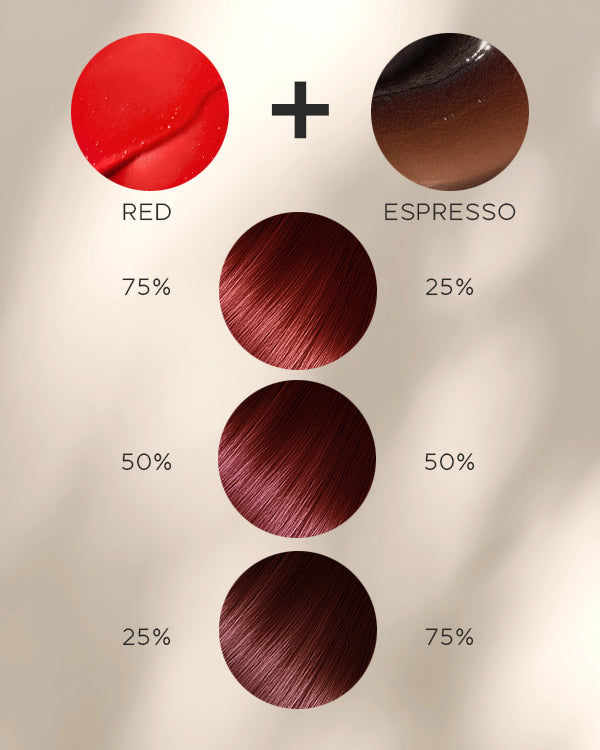 3-IN-1 HAIR COLOR REFRESH + CLEANSE + CONDITION - Wine Burgundy
