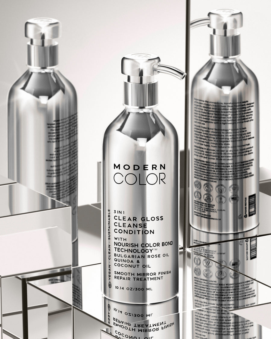 3-In-1 Clear Gloss Hair Treatment For 3x Shine – Modern Color