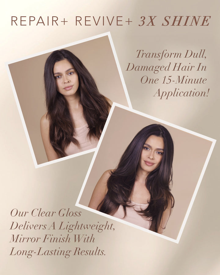 3-In-1 Clear Gloss Hair Treatment For 3x Shine