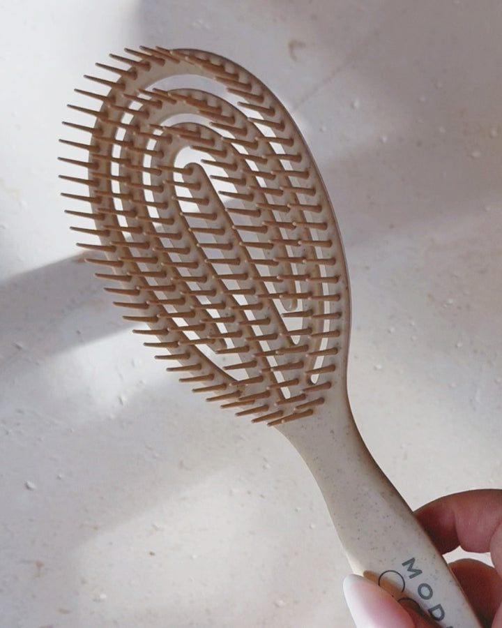 Eco-Friendly Wheat-Straw Professional Detangling Brush