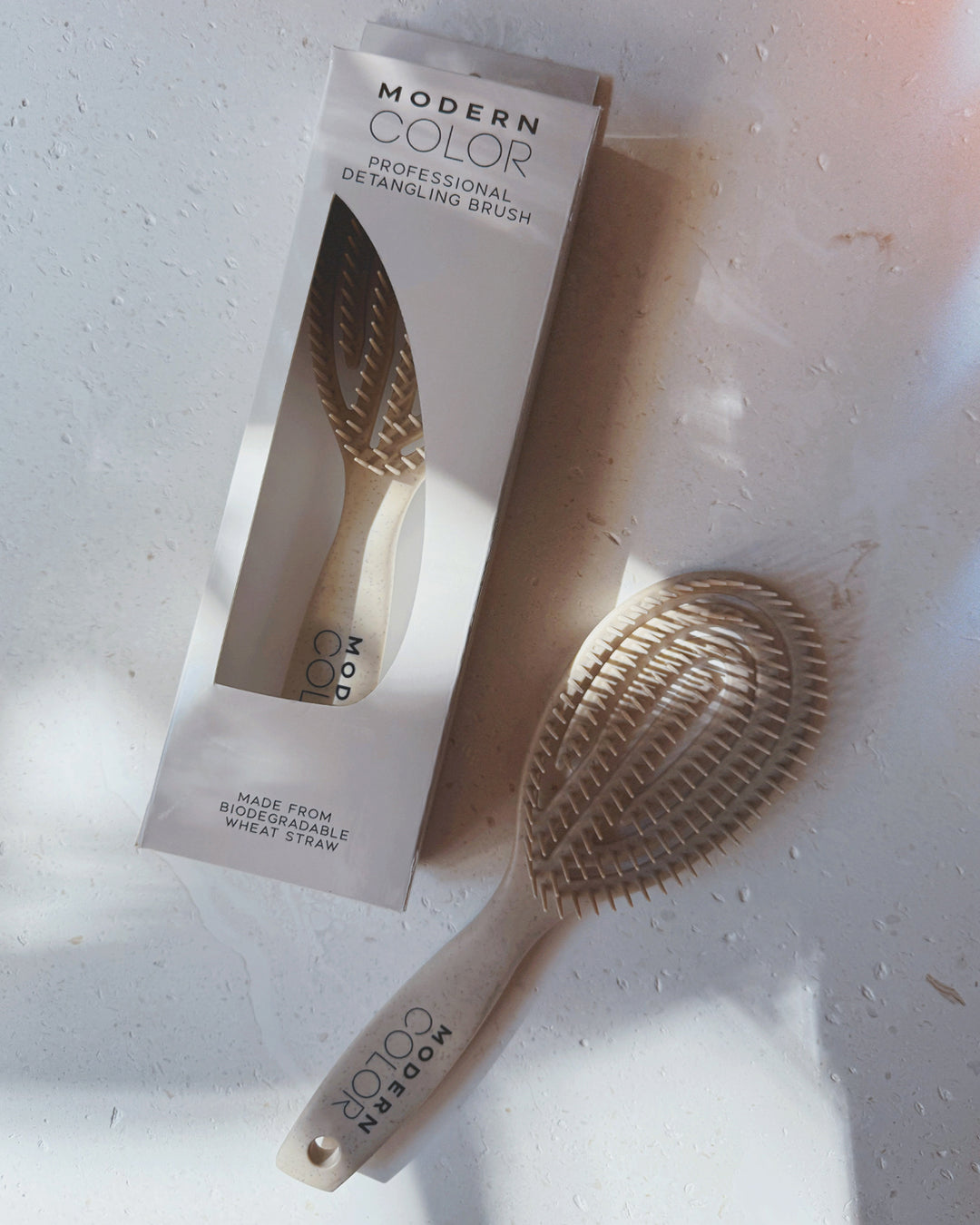 Eco-Friendly Wheat-Straw Professional Detangling Brush