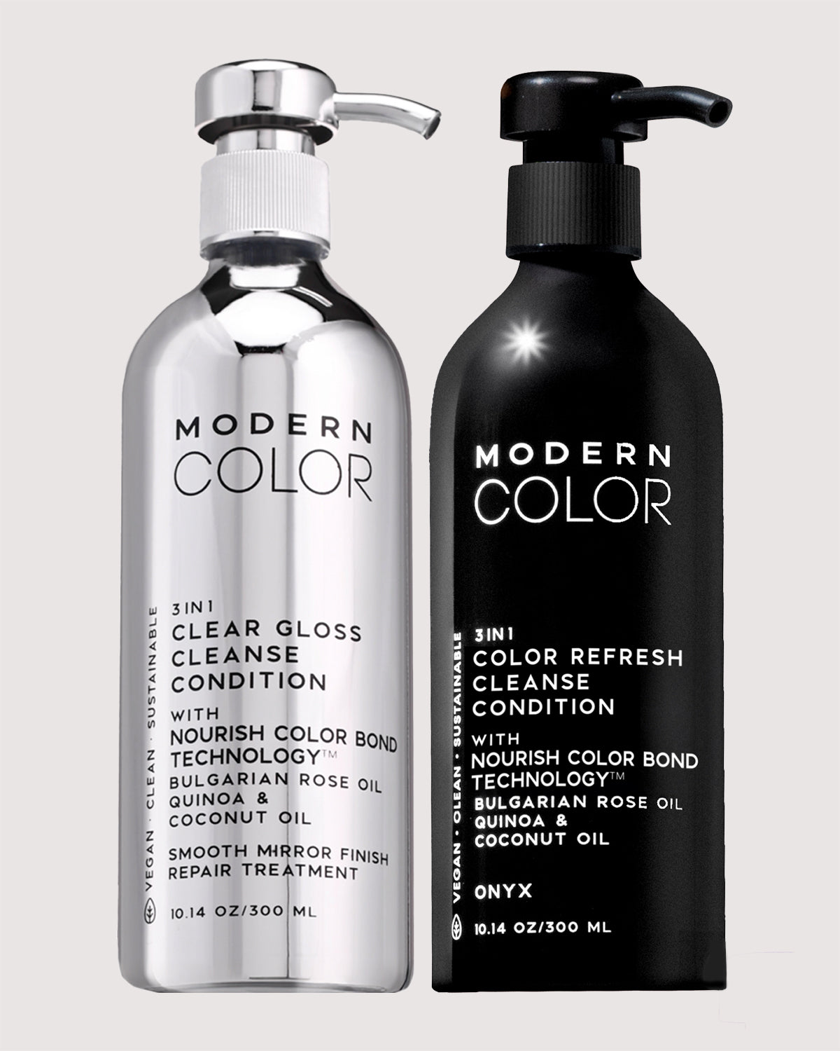 Onyx Black Hair Color Refresh Shampoo + Conditioner | Modern Color