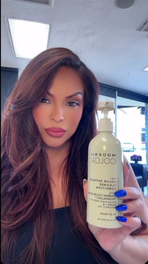 3-IN-1 HAIR COLOR REFRESH + CLEANSE + CONDITION - CHAMPAGNE BLONDE BUNDLE (Honey + Platinum)