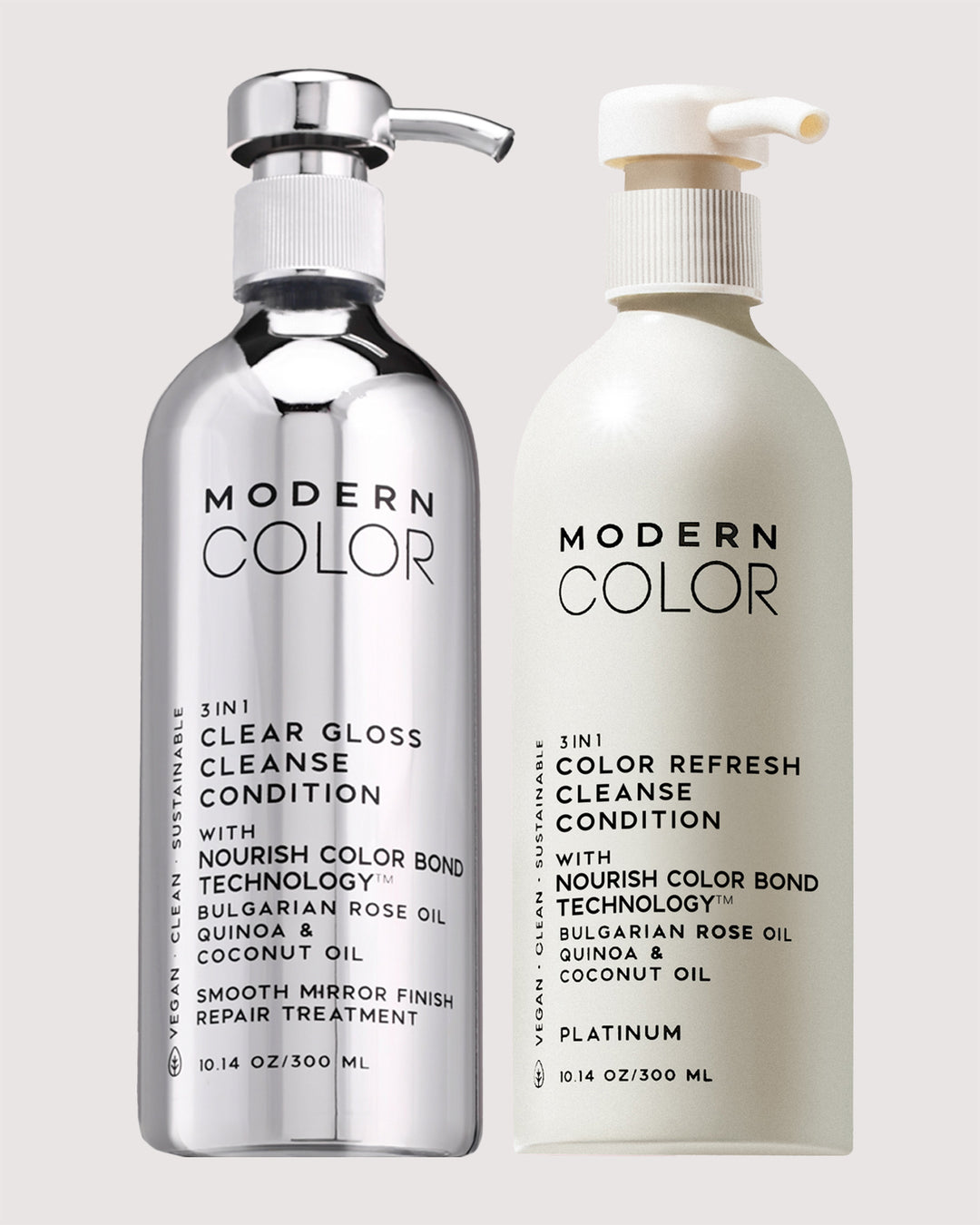 3-In-1 Hair Color Refresh + Cleanse + Condition - Platinum